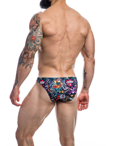 Low Rise Bikini Brief Tatoo - Provocative - C4M
