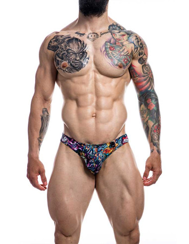 Low Rise Bikini Brief Tatoo - Provocative - C4M