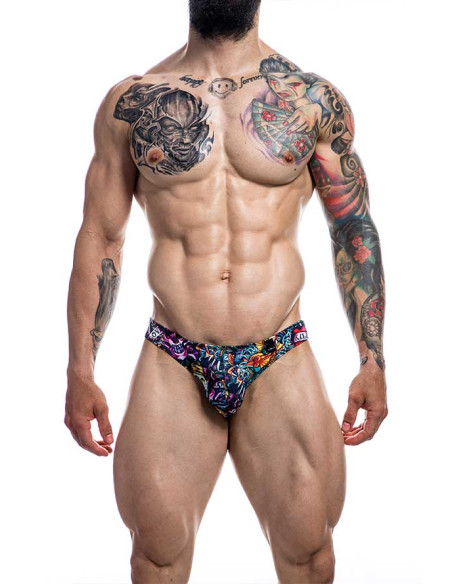 Low Rise Bikini Brief Tatoo - Provocative - C4M