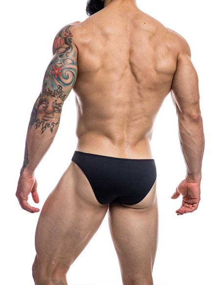 Slip Bikini de corte bajo Black - Provocative - C4M