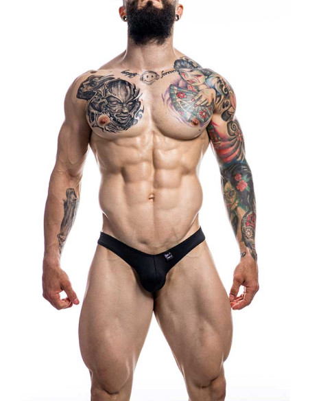 Pouch Tanga con realce natural Black - Provocative - C4M