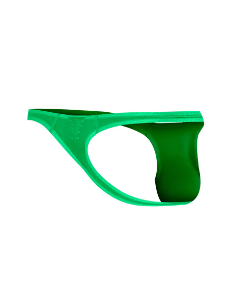 SP4NDEX GLOW by C4M - Mesh Green Brazilian Thong