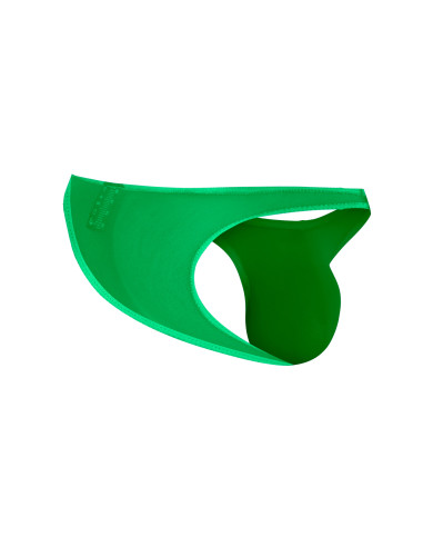 SP4NDEX GLOW by C4M - Mesh Green Capri Brief