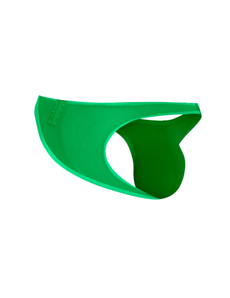 SP4NDEX GLOW by C4M - Mesh Green Capri Brief