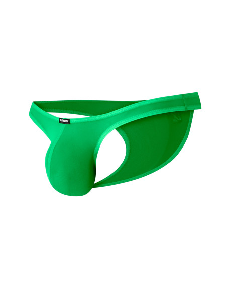 SP4NDEX GLOW by C4M - Mesh Green Capri Brief