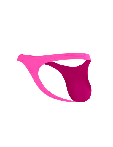 SP4NDEX GLOW by C4M - Hot Pink Thong Bulge PLUS (Bolsa frontal +20 % de espacio)