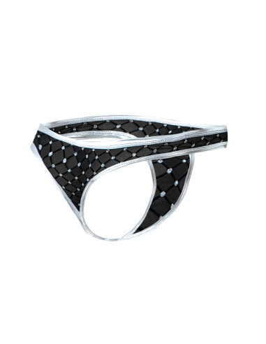 R4VAGE by C4M Thong Silver Support (Argent)