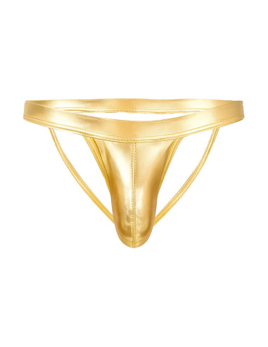 R4VAGE by C4M Jockstrap Gold Thong (Dorado)