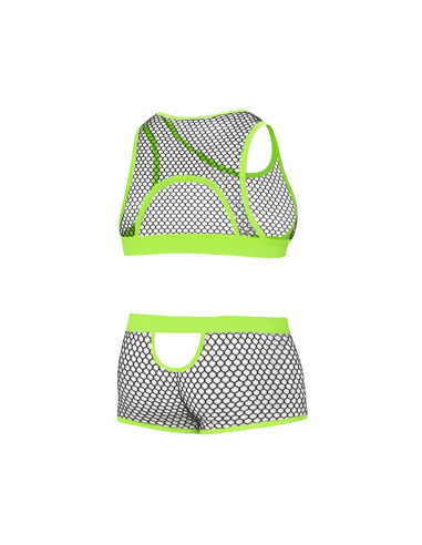 R4VAGE by C4M Total Look Black Neon Rave (Negro / Neón)