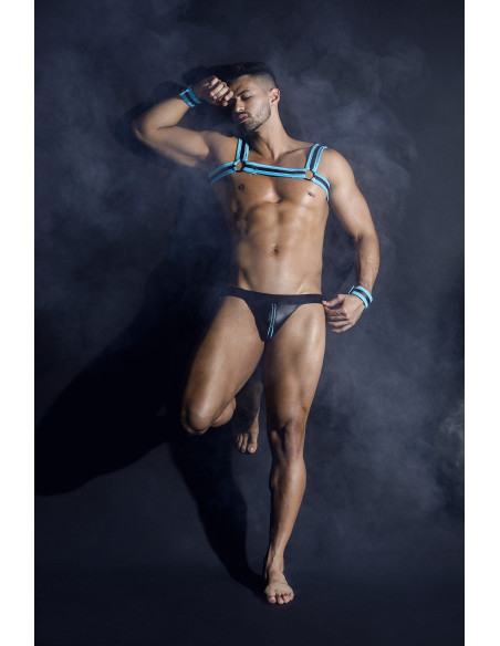 R4VAGE by C4M Total Look Turquoise Fantasy (Negro / Turquesa)