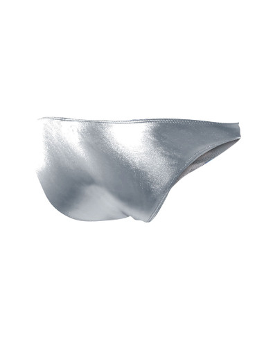 Slip Bikini de corte bajo Silver - Provocative - C4M